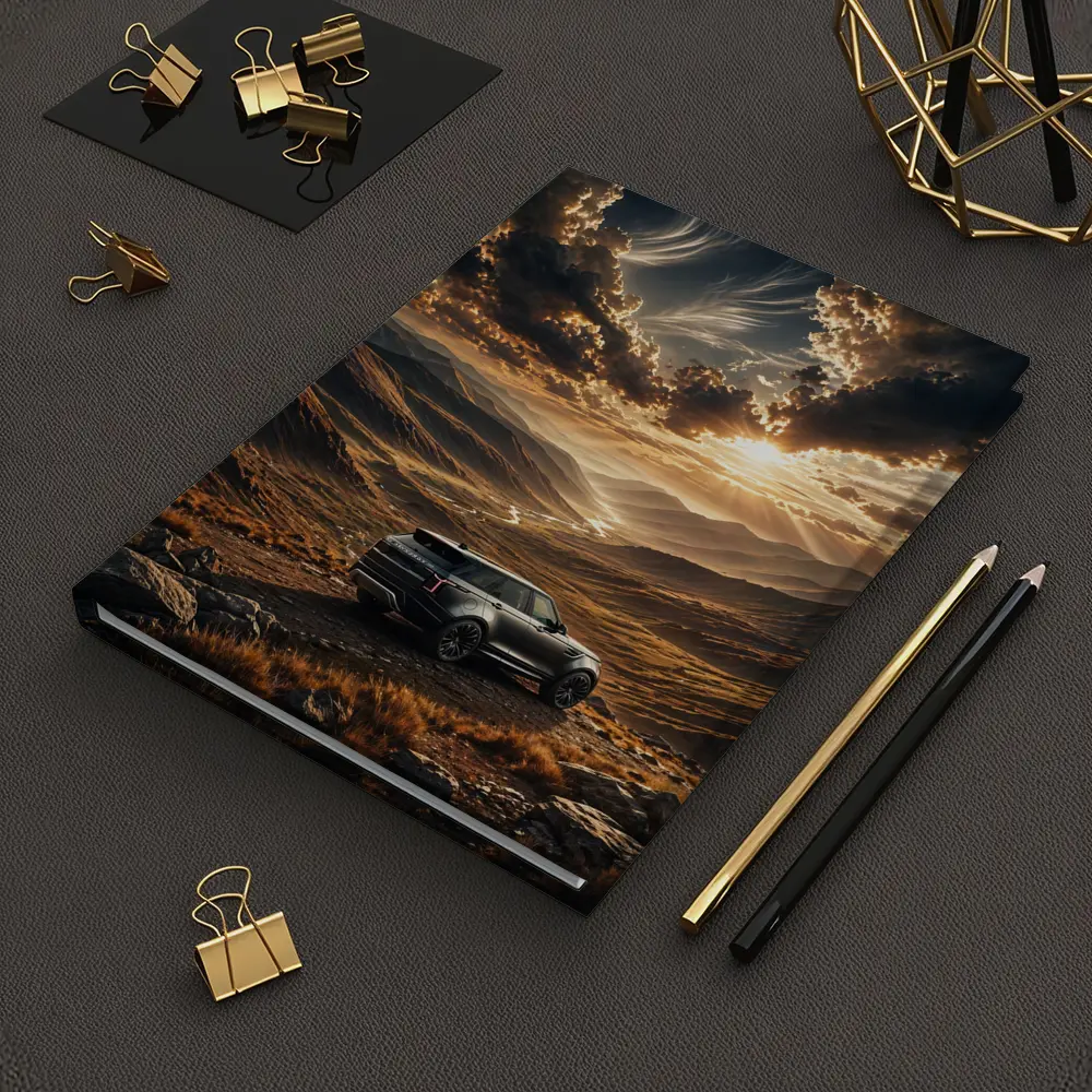 Range Rover Velar Mountain Valley Sunset – Notebooks