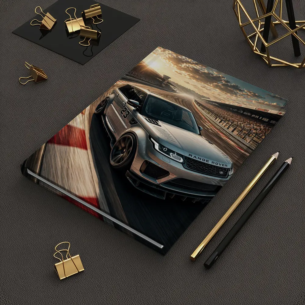 Range Rover Sport Racing on Sunset Track – Notebooks