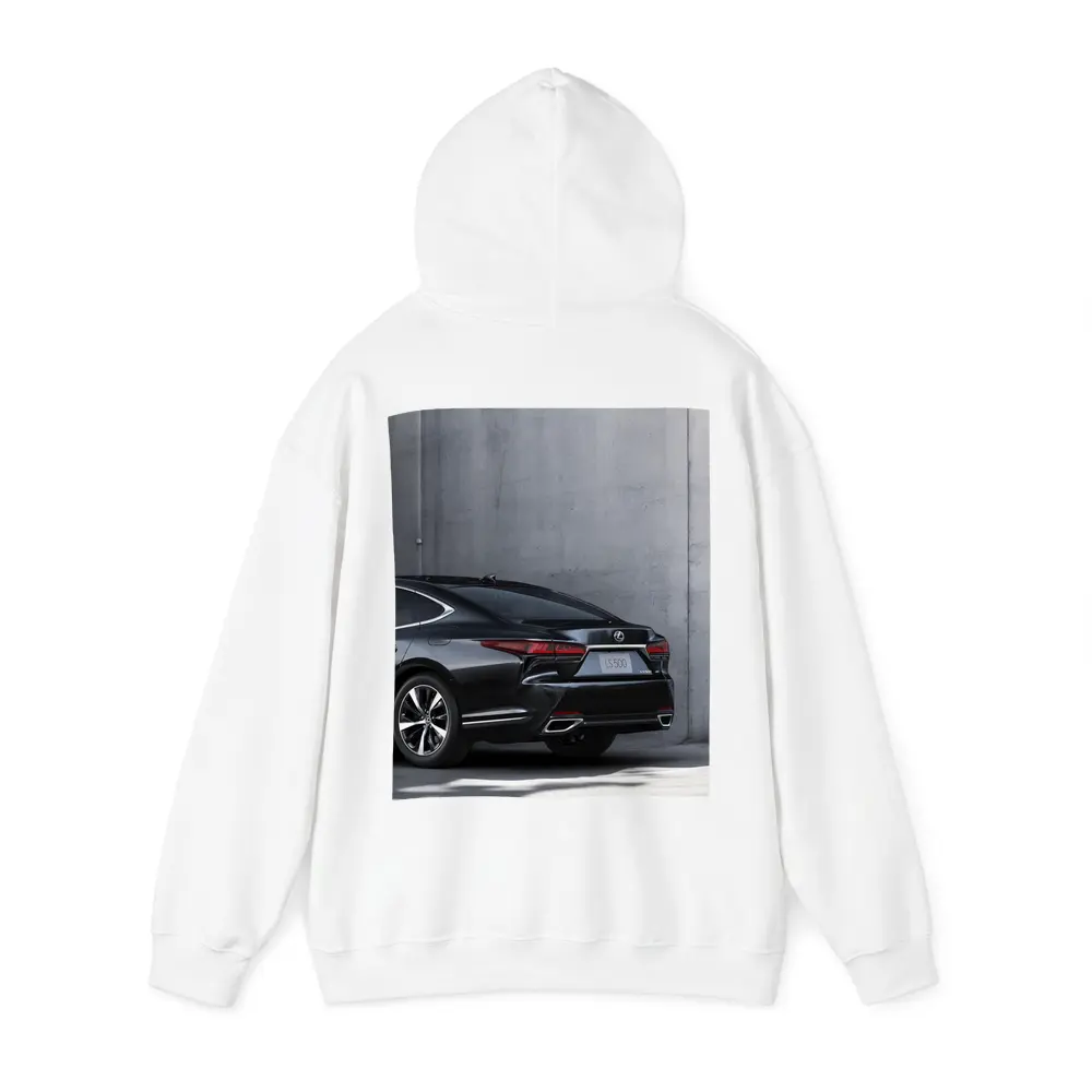 Lexus LS Five Hundred Black Concrete Wall – Hoodies