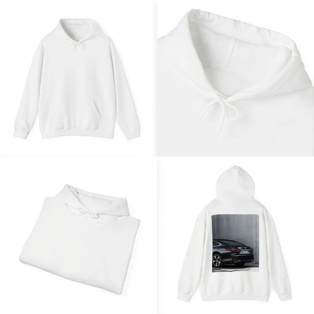 Lexus LS Five Hundred Black Concrete Wall – Hoodies
