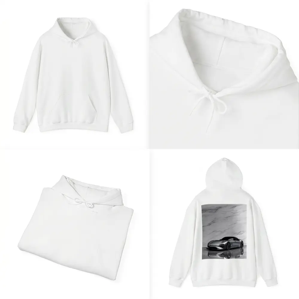 Lexus BEV Sport Concept On Marble – Hoodies