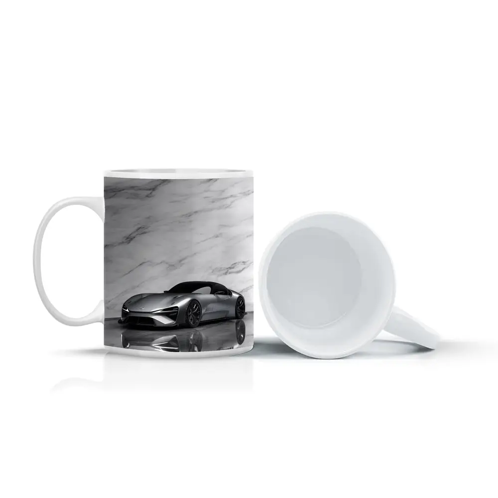 Lexus BEV Sport Concept On Marble – Mugs