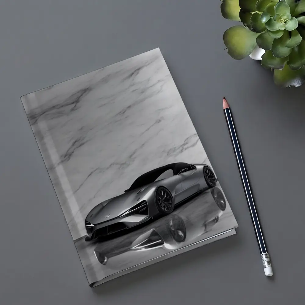 Lexus BEV Sport Concept On Marble – Notebooks