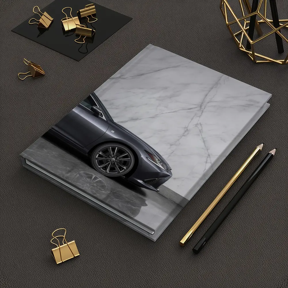 Lexus ES F Sport Gray Marble Background – Notebooks