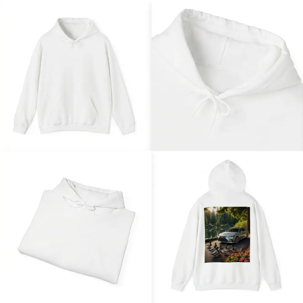 Lexus LS Silver Sedan Lake Forest Ducks – Hoodies
