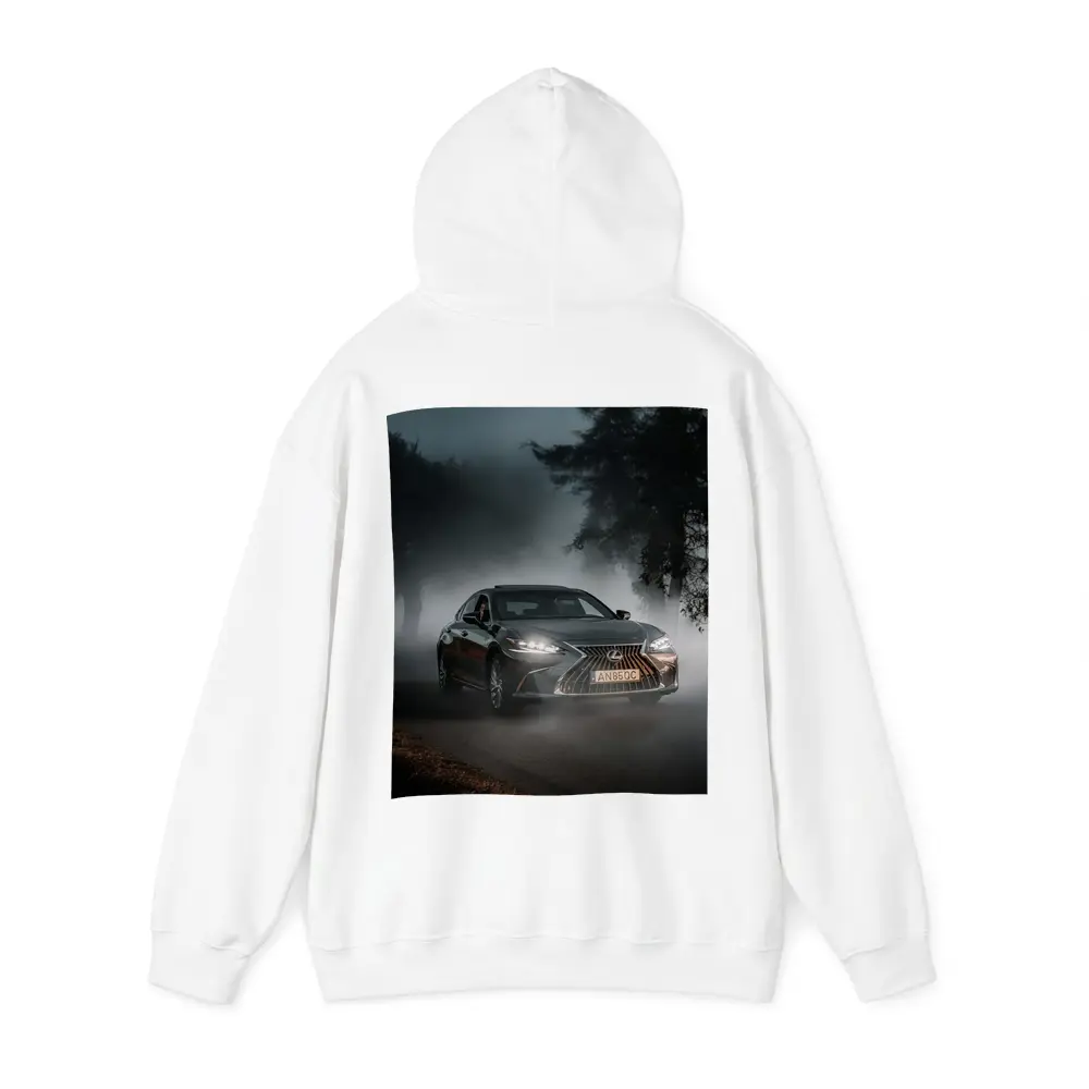 Lexus ES Dark Foggy Forest Night Drive – Hoodies