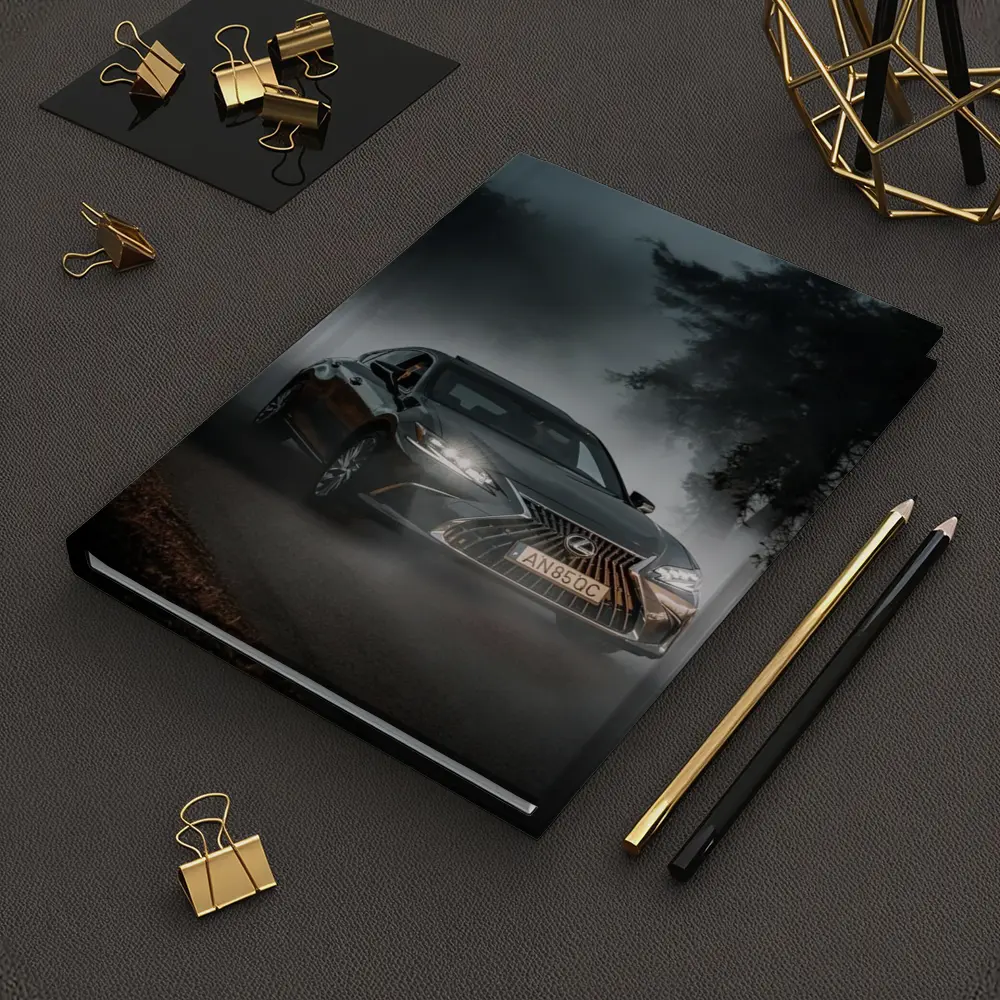Lexus ES Dark Foggy Forest Night Drive – Notebooks