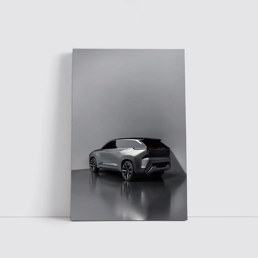 Lexus Electrified SUV Concept Gray Studio – Wall Art