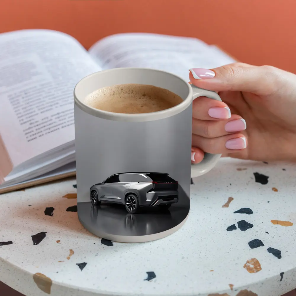 Lexus Electrified SUV Concept Gray Studio – Mugs