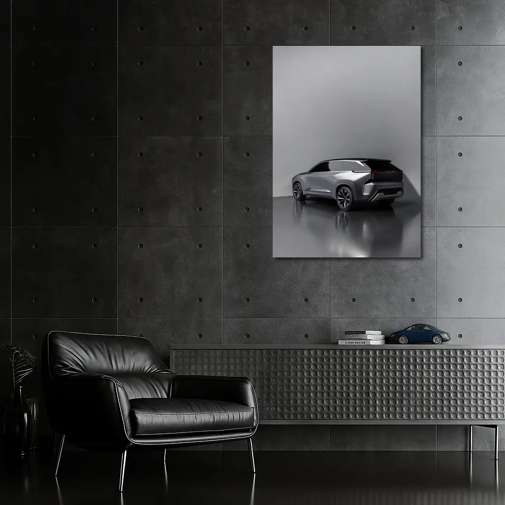 Lexus Electrified SUV Concept Gray Studio – Wall Art