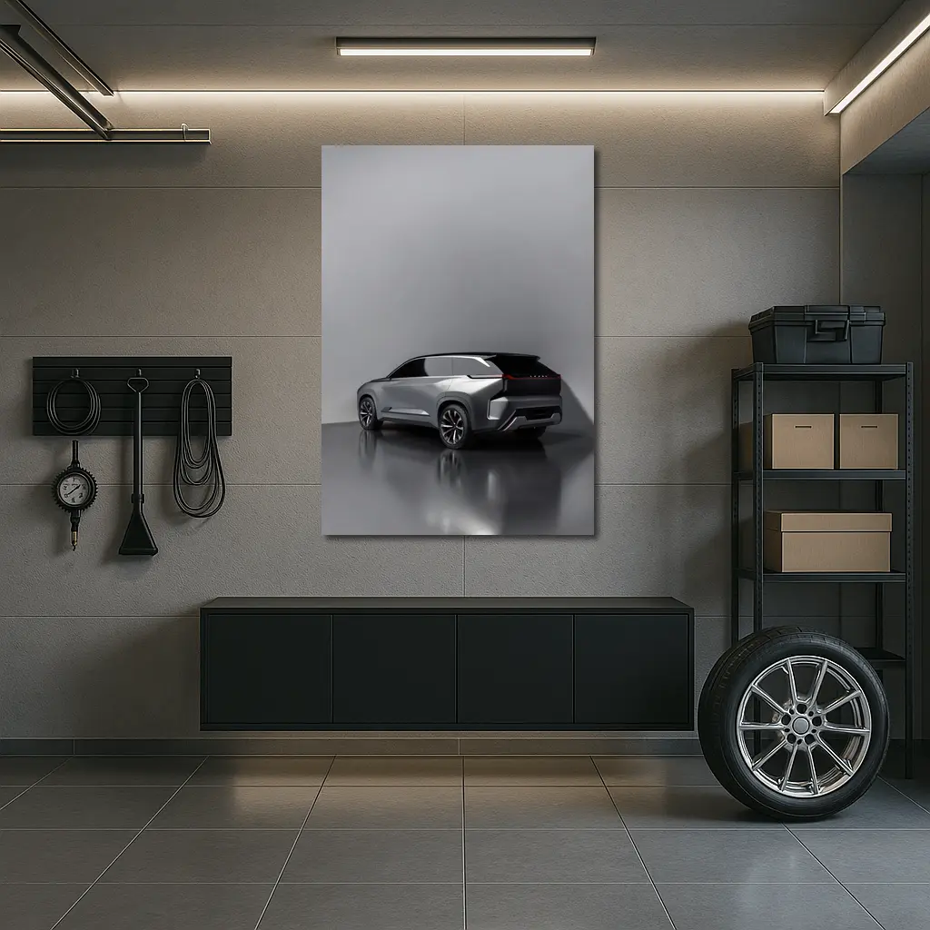 Lexus Electrified SUV Concept Gray Studio – Wall Art