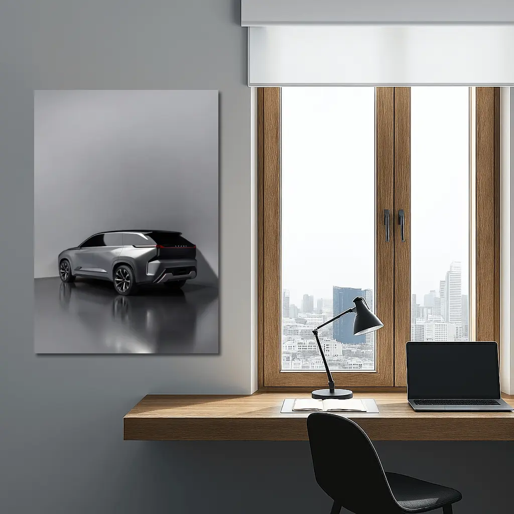 Lexus Electrified SUV Concept Gray Studio – Wall Art