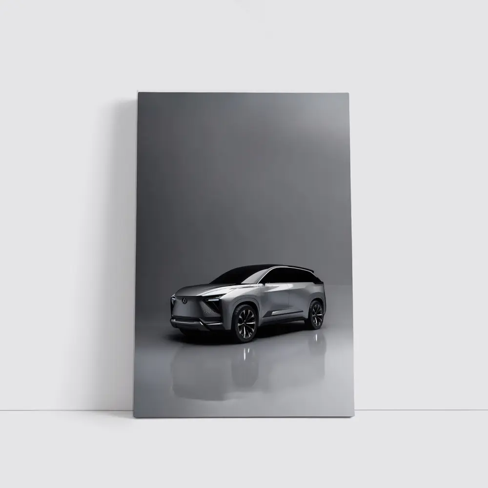 Lexus Electrified SUV Concept Gray Studio – Wall Art