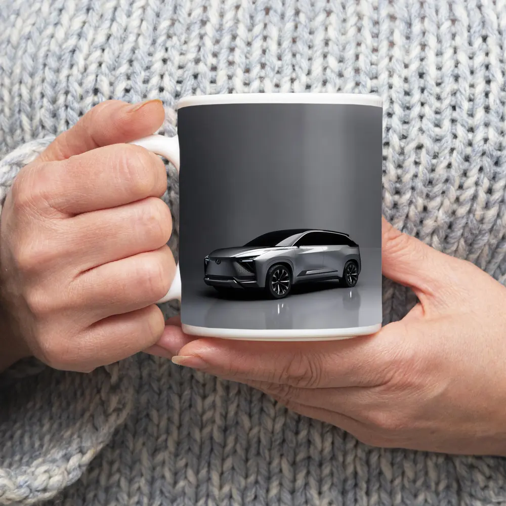 Lexus Electrified SUV Concept Gray Studio – Mugs