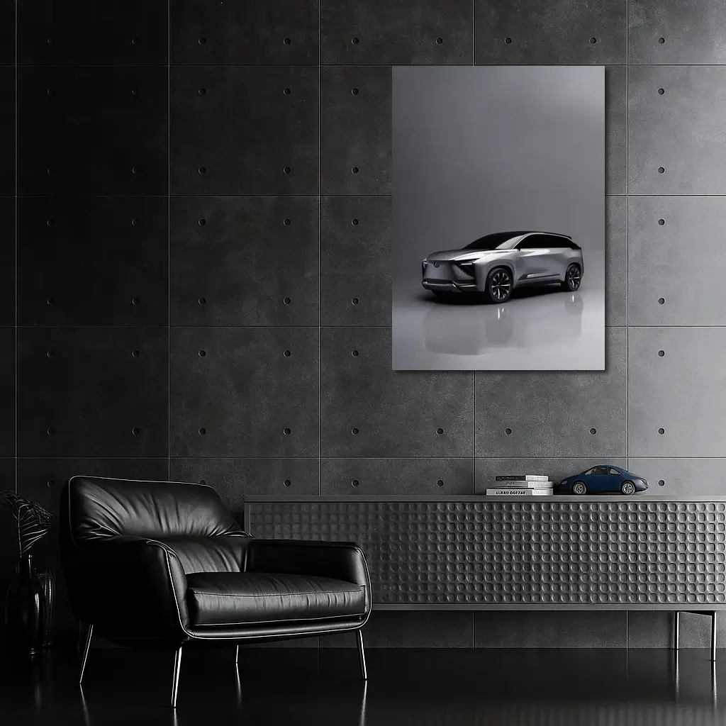 Lexus Electrified SUV Concept Gray Studio – Wall Art