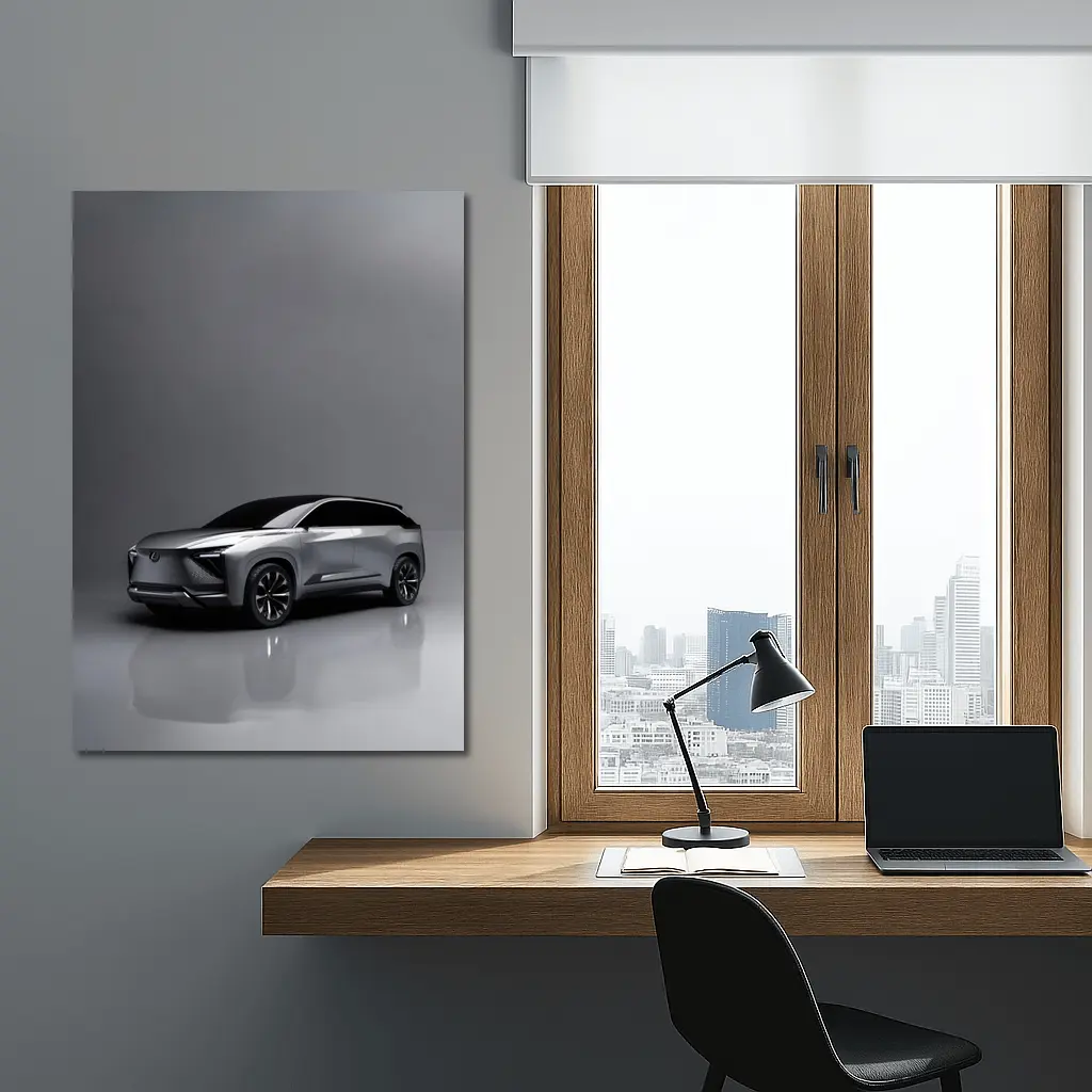 Lexus Electrified SUV Concept Gray Studio – Wall Art