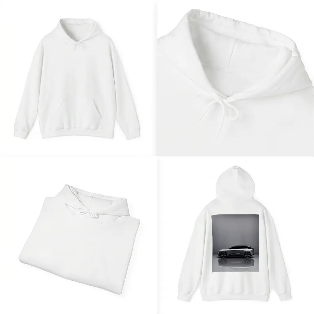 Lexus Electrified SUV Gray Studio Side Profile – Hoodies
