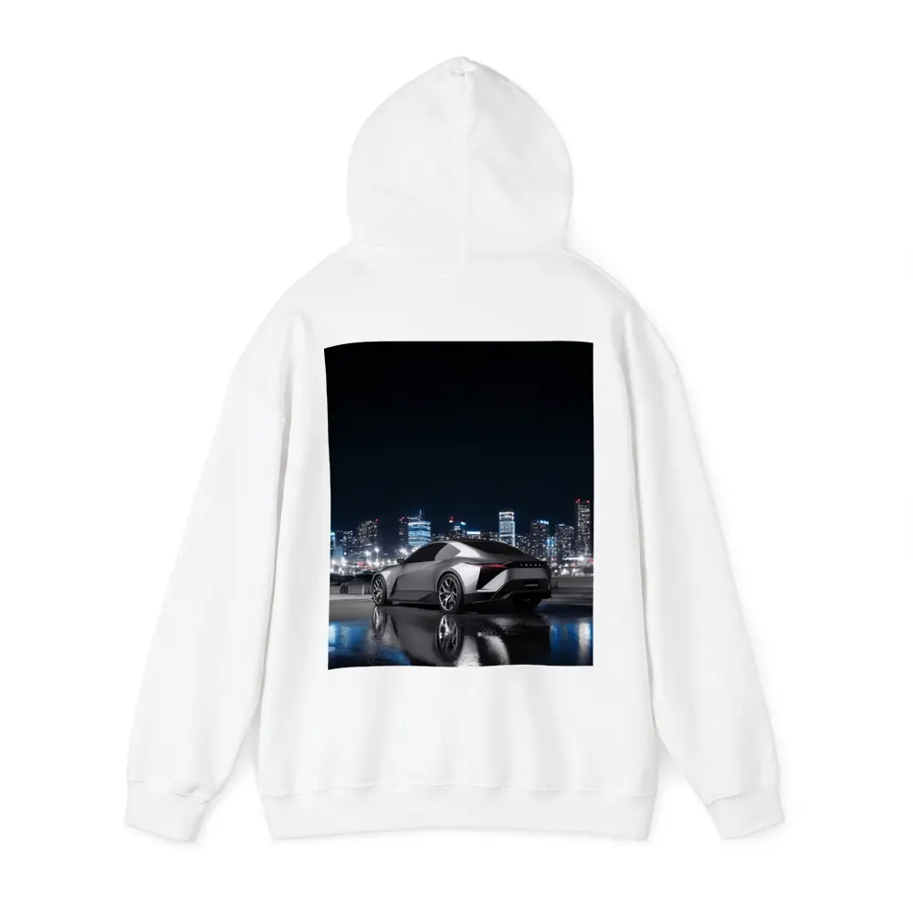 Lexus Concept Car Silver City Night – Hoodies