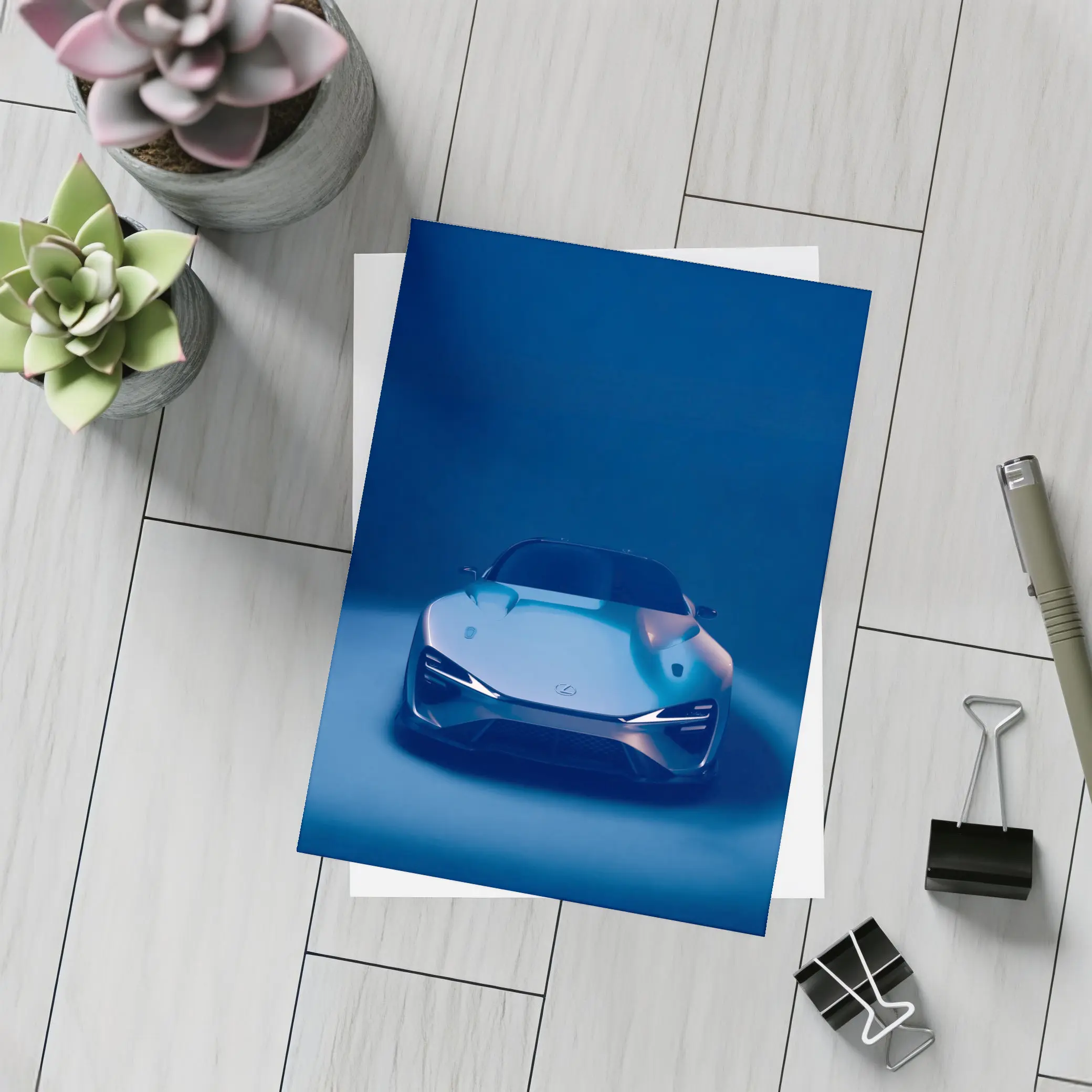 Lexus Electrified Sport Concept Blue Studio – Postcards
