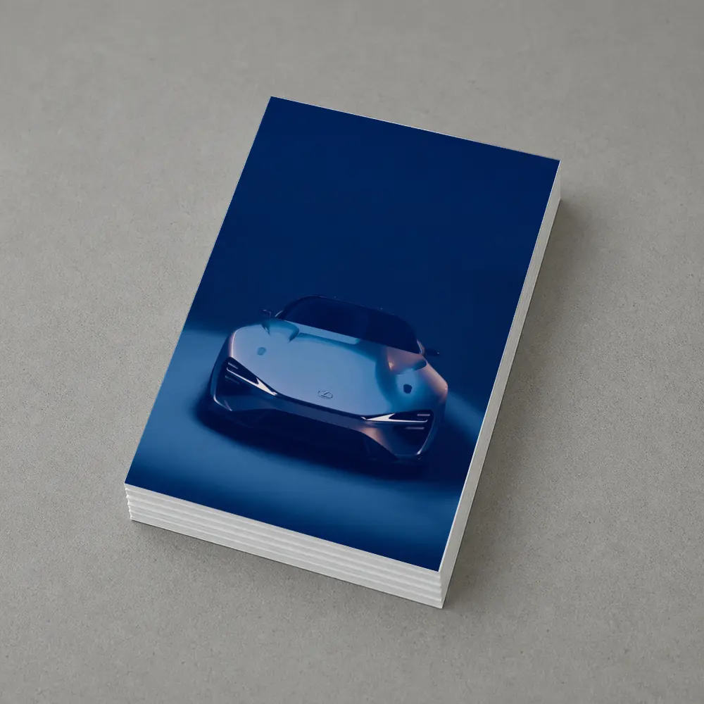 Lexus Electrified Sport Concept Blue Studio – Postcards