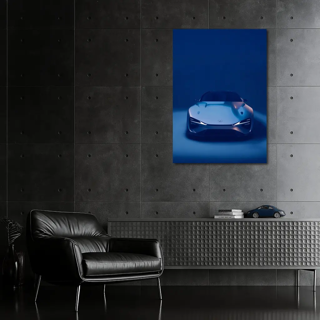 Lexus Electrified Sport Concept Blue Studio – Wall Art