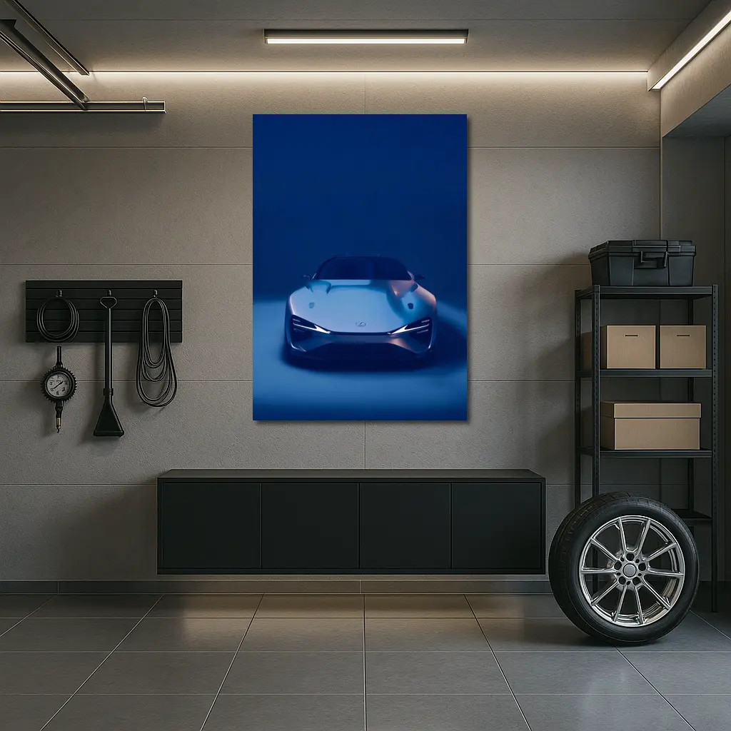 Lexus Electrified Sport Concept Blue Studio – Wall Art