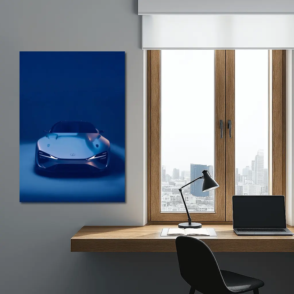 Lexus Electrified Sport Concept Blue Studio – Wall Art