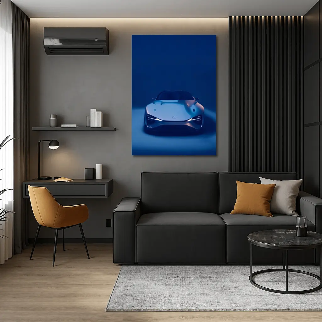 Lexus Electrified Sport Concept Blue Studio – Wall Art