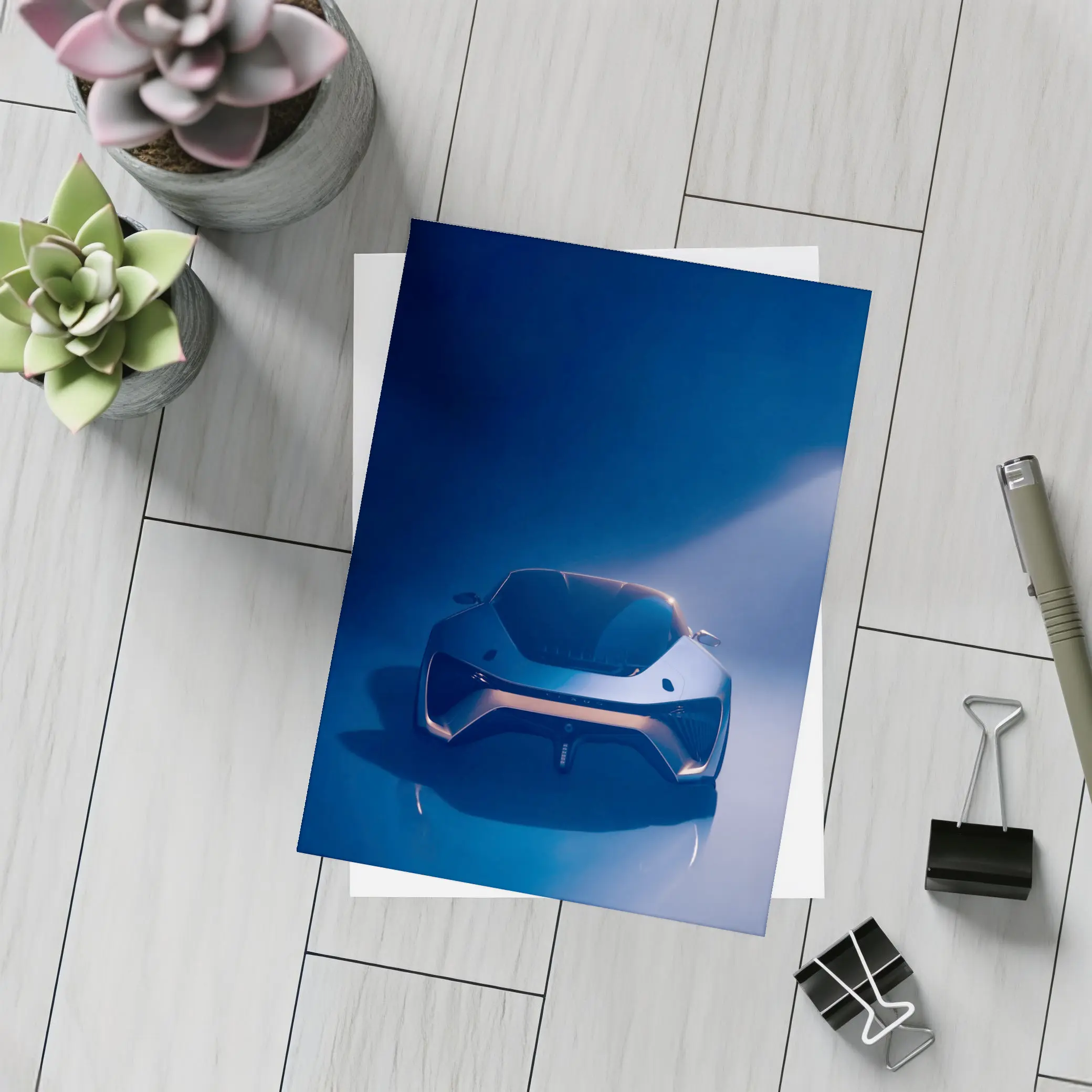 Lexus Electrified Sport Concept Blue Studio – Postcards