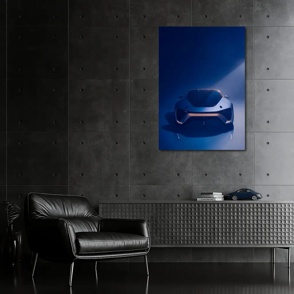 Lexus Electrified Sport Concept Blue Studio – Wall Art
