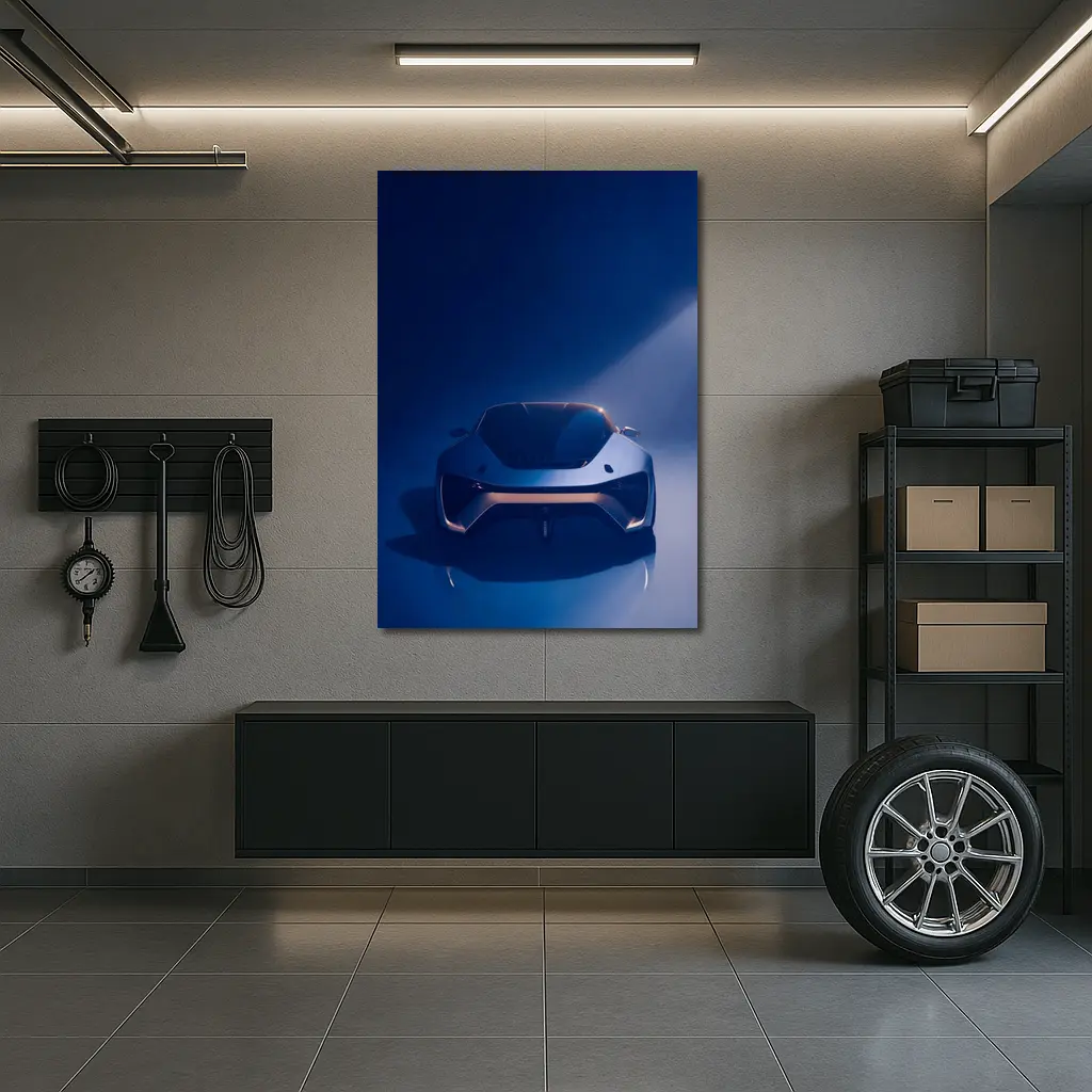 Lexus Electrified Sport Concept Blue Studio – Wall Art
