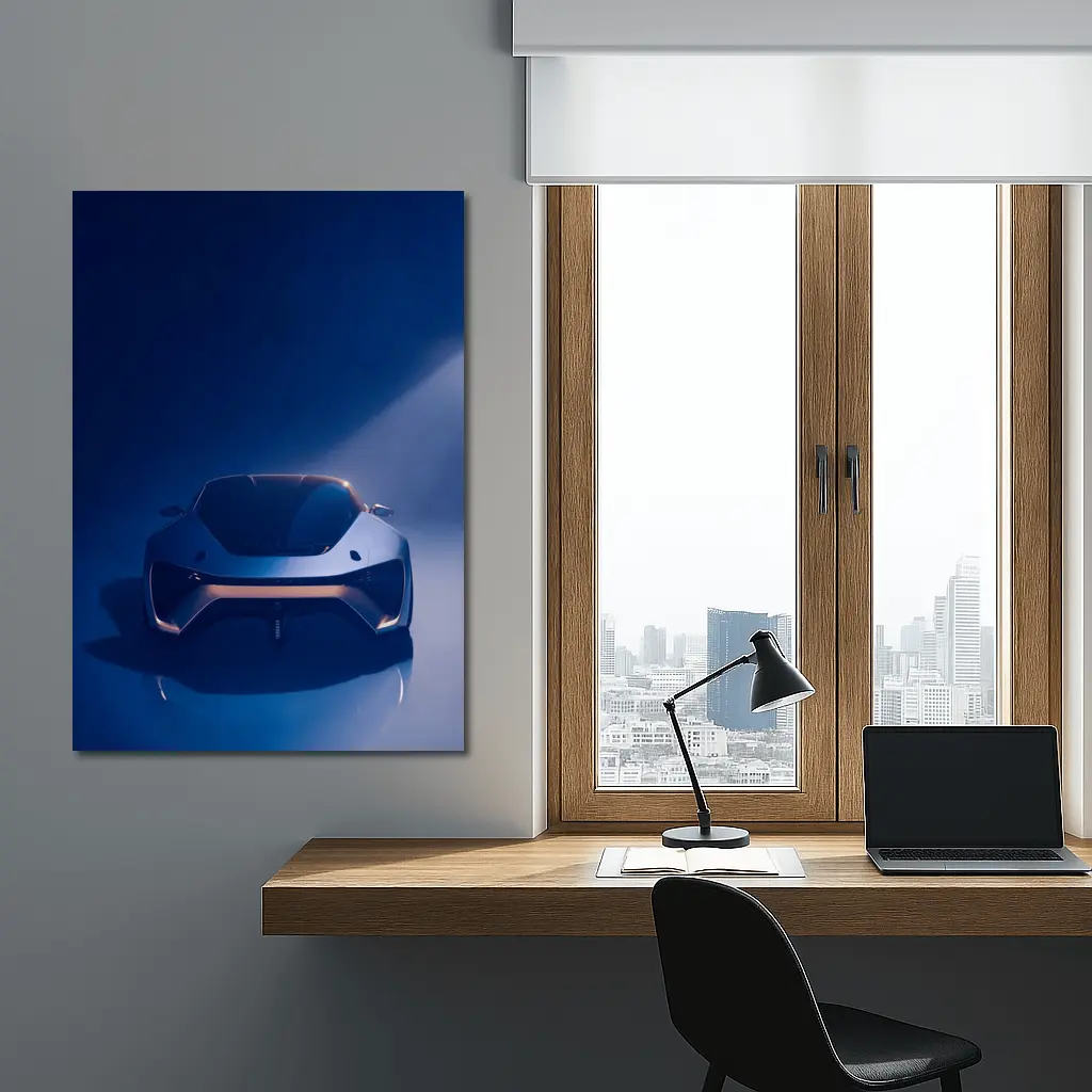 Lexus Electrified Sport Concept Blue Studio – Wall Art