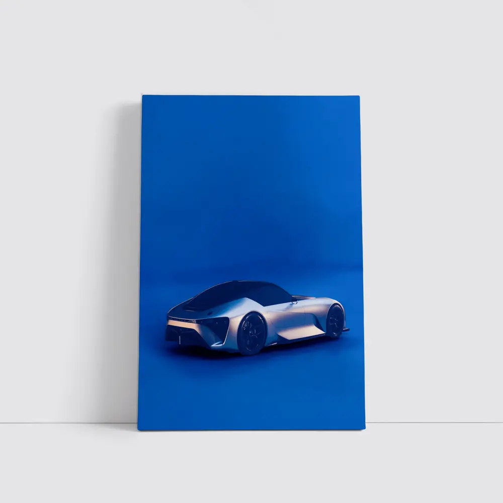 Lexus Electrified Sport Concept Blue Studio – Wall Art