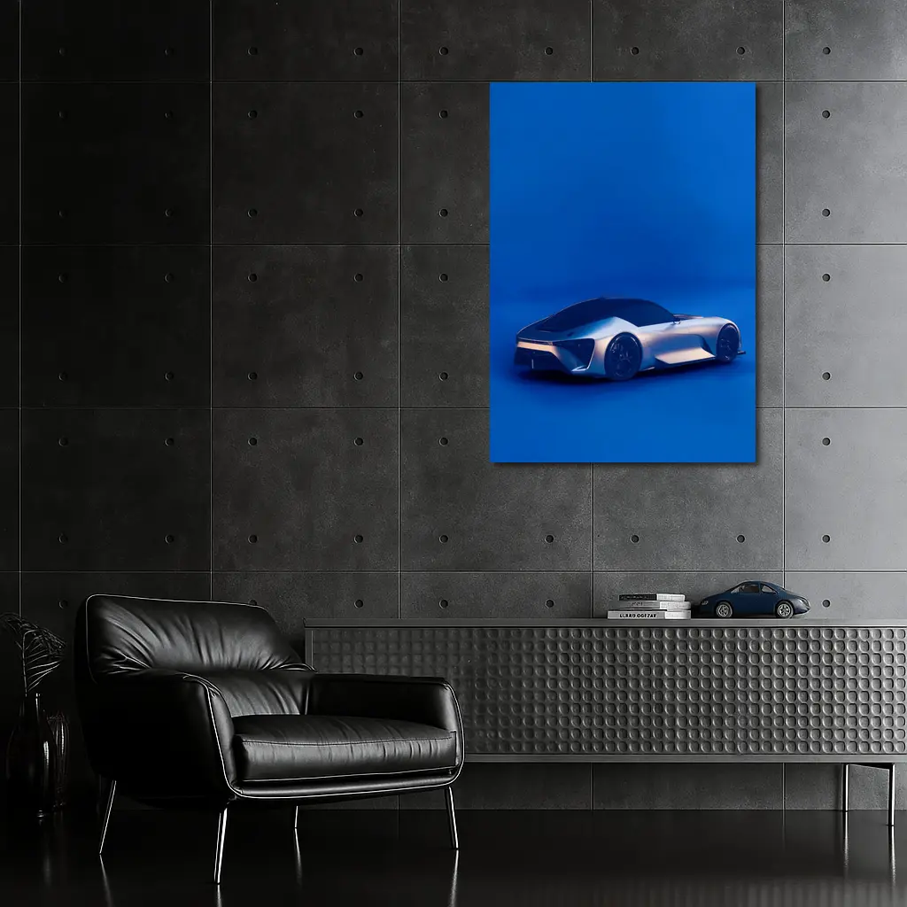 Lexus Electrified Sport Concept Blue Studio – Wall Art