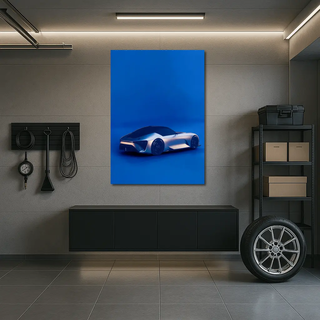 Lexus Electrified Sport Concept Blue Studio – Wall Art