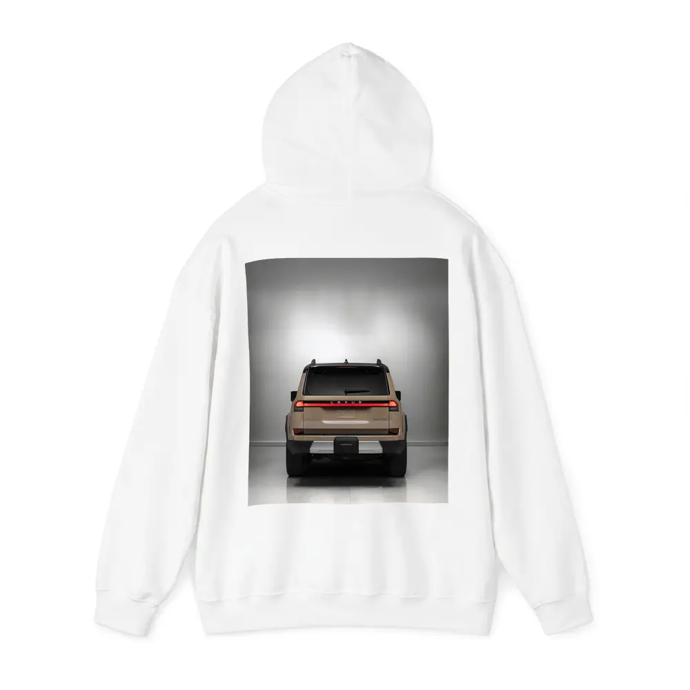 Lexus GX Overtrail SUV Rear Studio Shot – Hoodies