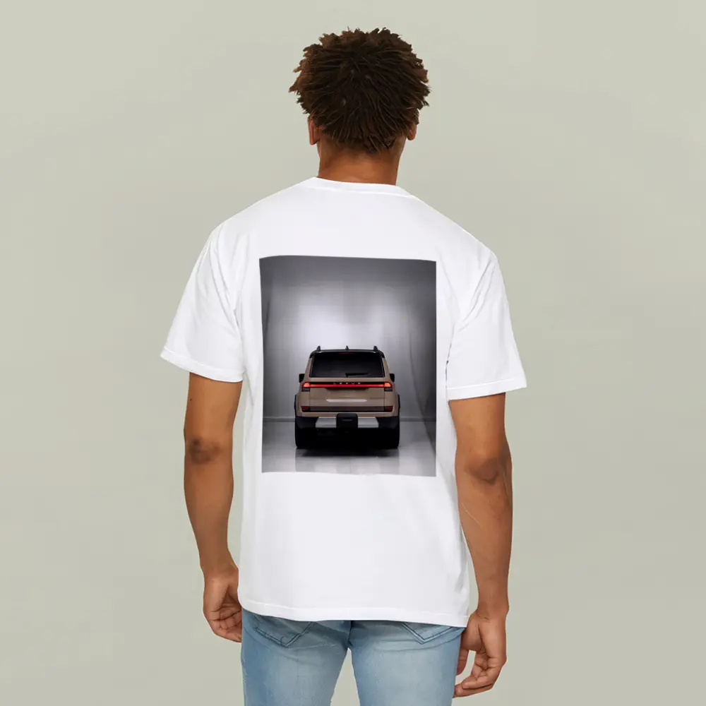 Lexus GX Overtrail SUV Rear Studio Shot – T-Shirts