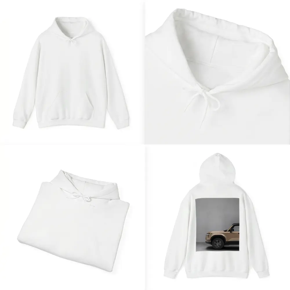 Lexus GX Desert Tan Studio Gray Background – Hoodies