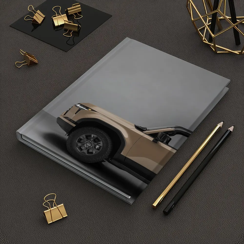 Lexus GX Desert Tan Studio Gray Background – Notebooks