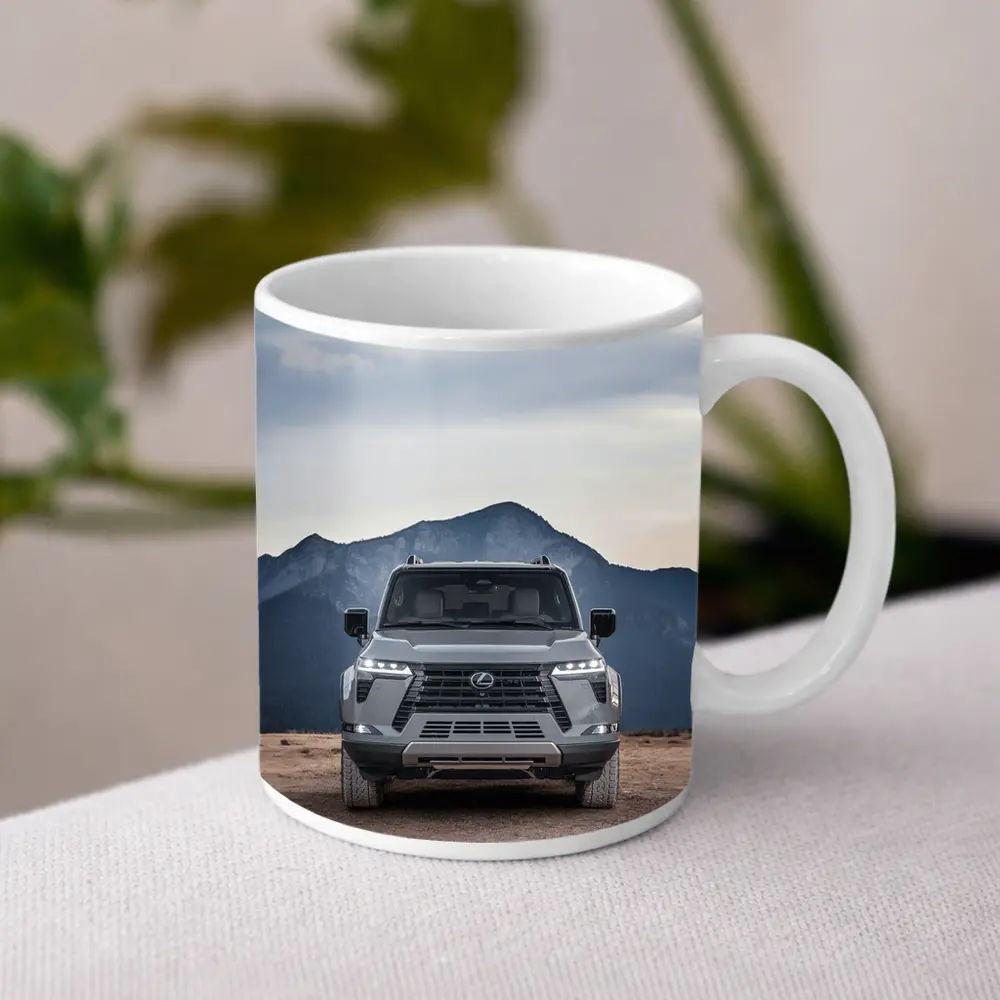Lexus GX Front View Mountain Desert – Mugs