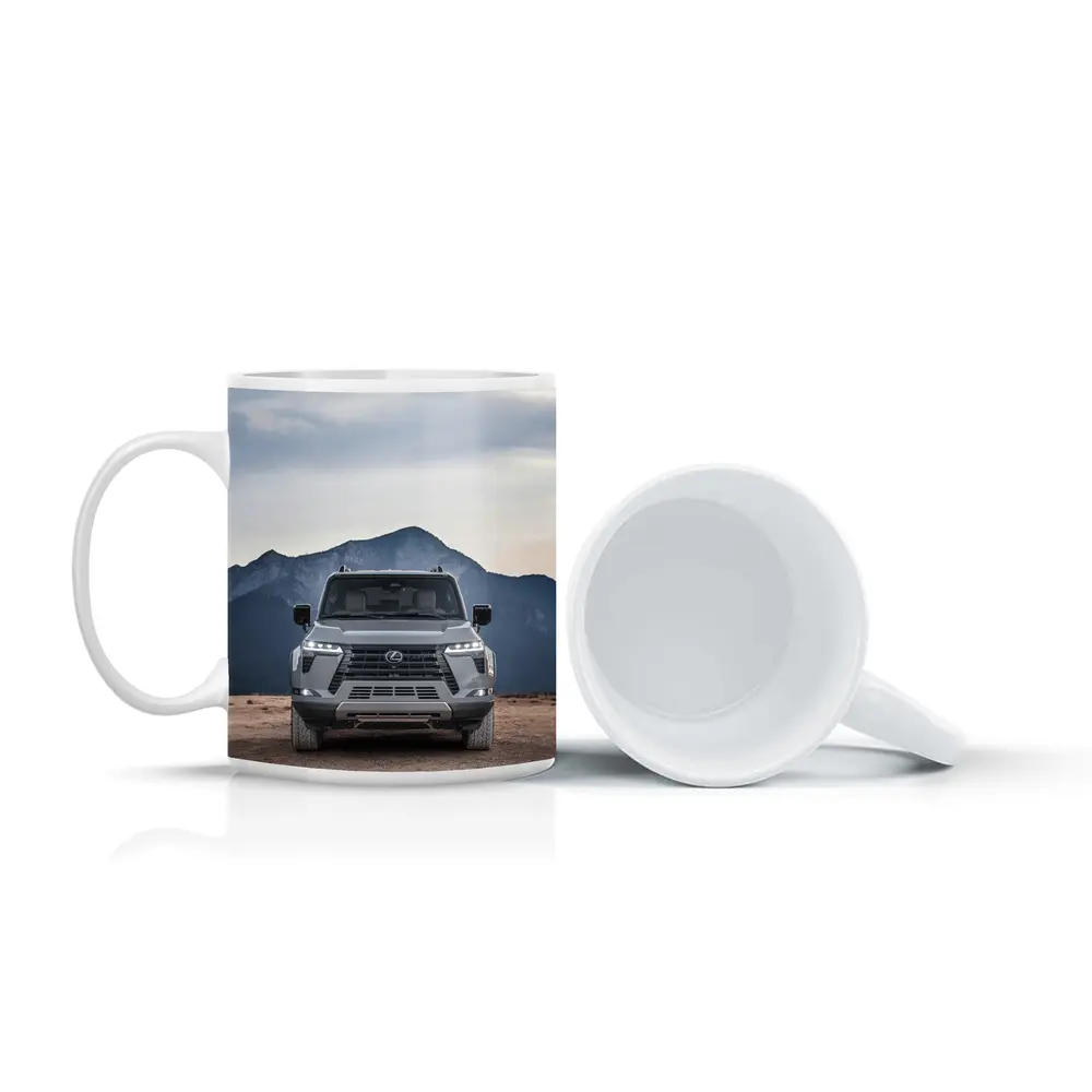 Lexus GX Front View Mountain Desert – Mugs
