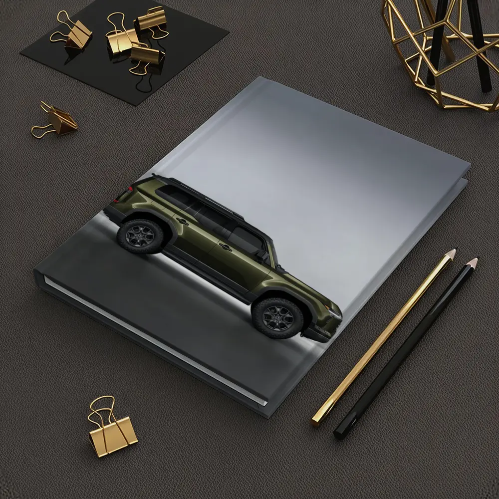 Lexus GX550 Olive Green SUV Studio Shot – Notebooks