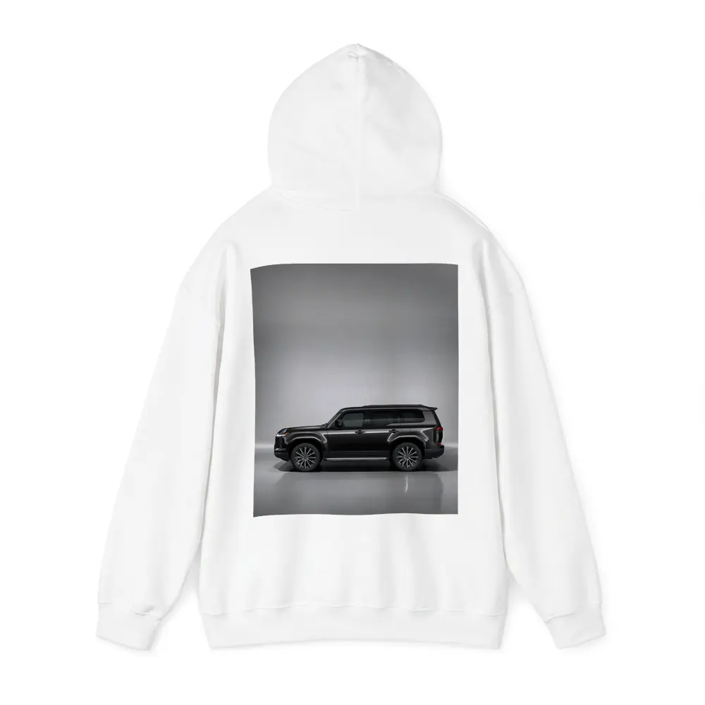 Lexus GX Black SUV Studio Gray Background – Hoodies