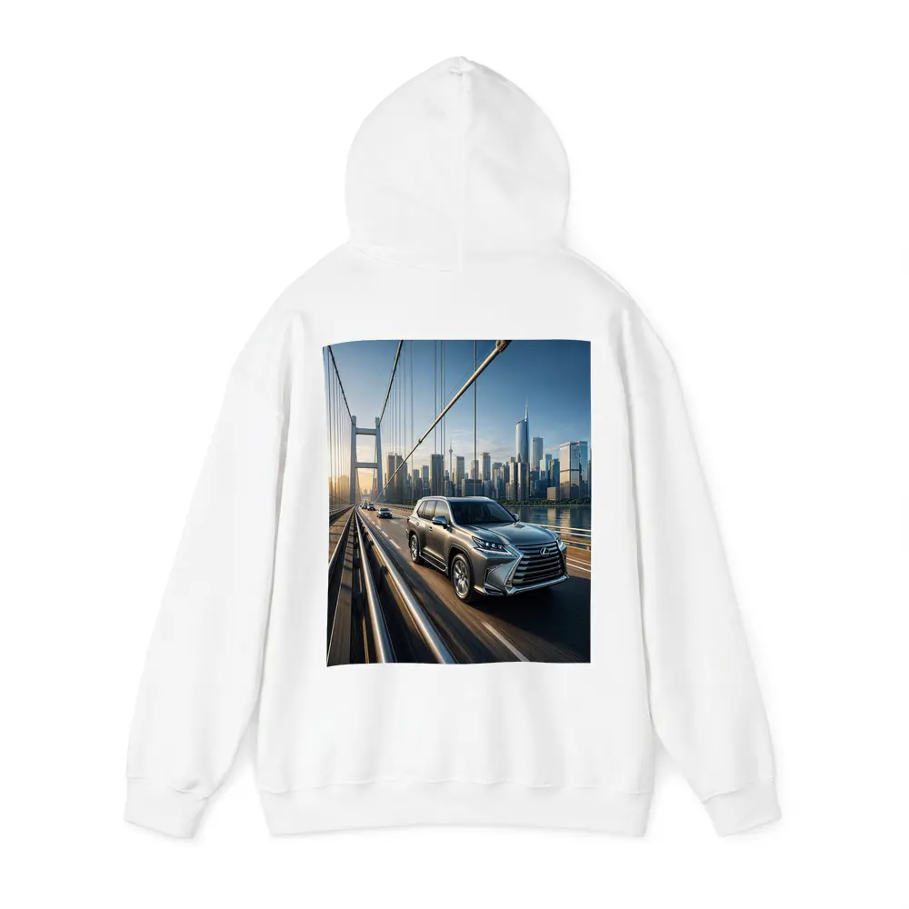 Lexus GX Crossing Bridge City Skyline – Hoodies