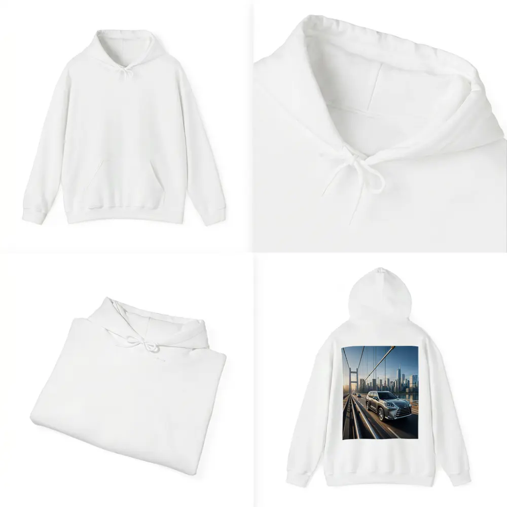 Lexus GX Crossing Bridge City Skyline – Hoodies
