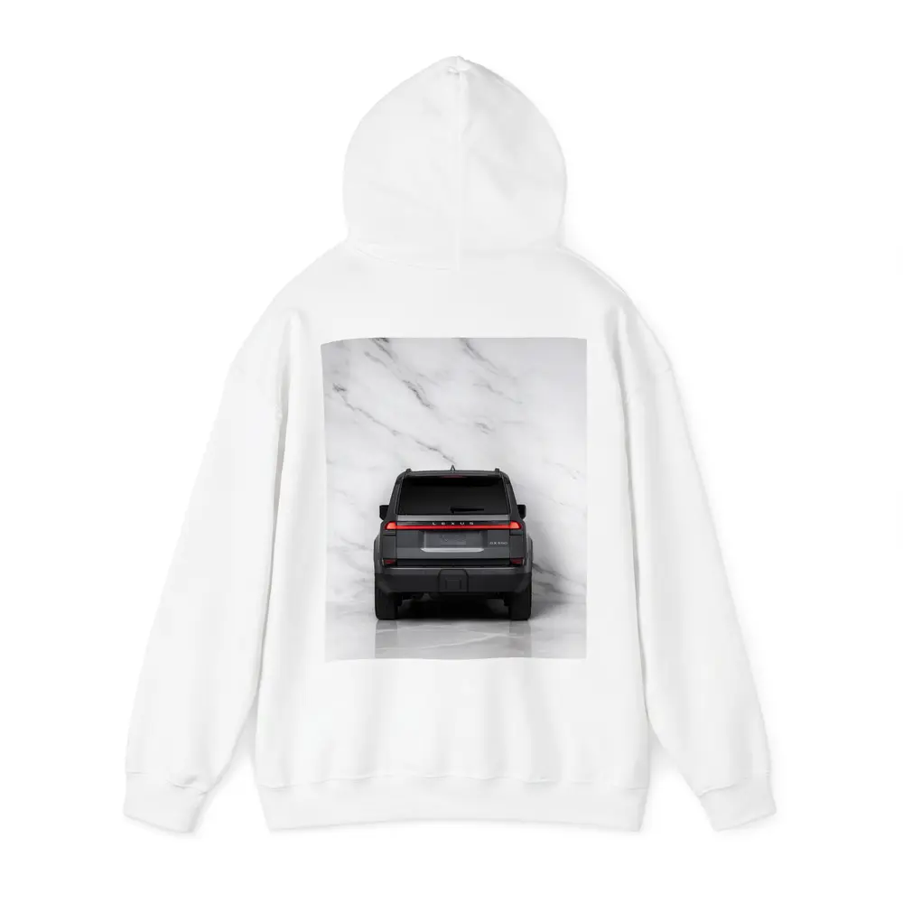 Lexus GX550 SUV Rear Marble Background – Hoodies