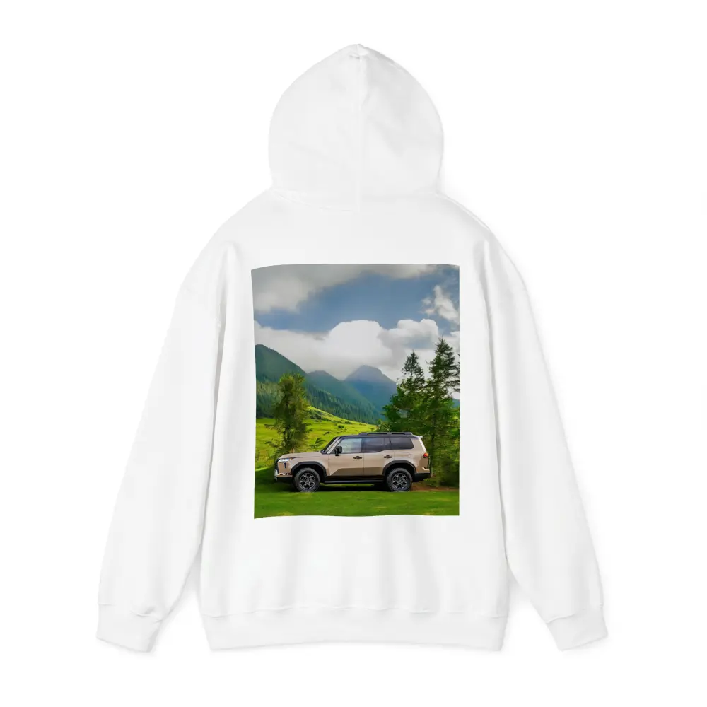 Lexus GX SUV Green Mountain Landscape – Hoodies
