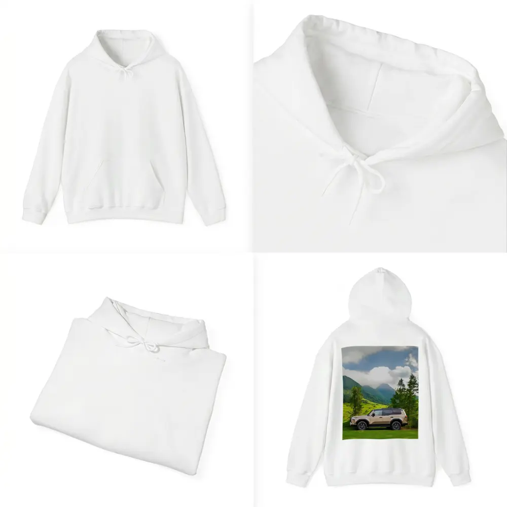 Lexus GX SUV Green Mountain Landscape – Hoodies