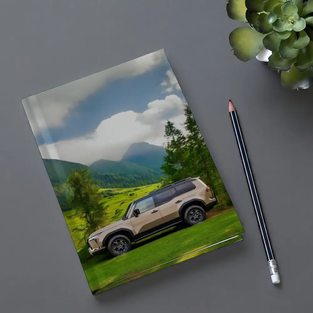 Lexus GX SUV Green Mountain Landscape – Notebooks