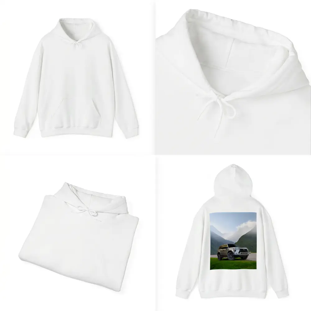 Lexus GX Mountain Valley Green Landscape – Hoodies
